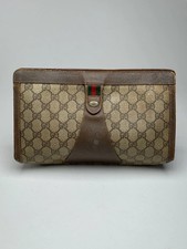 Pochette vintage Gucci Ophidia monogramma in pelle
