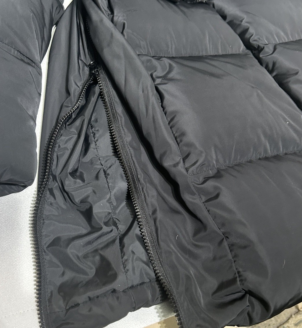 Fabletics Black Bryce Belted Storm Puffer Coat, L… - image 8