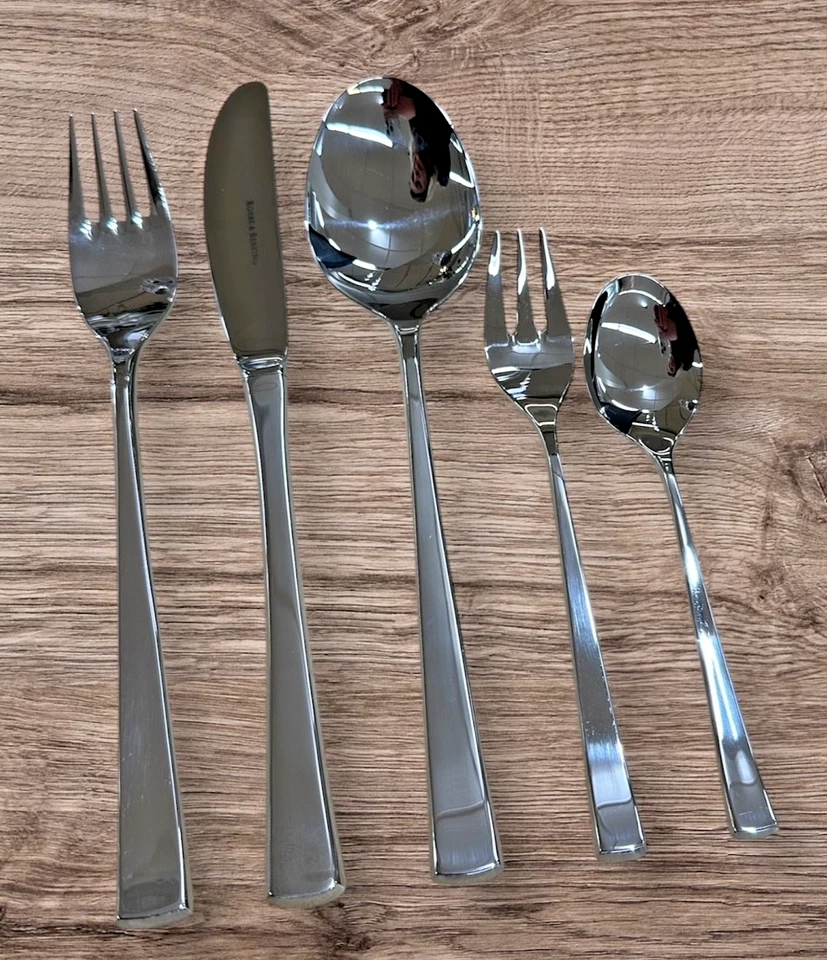 ROBBE & BERKING Menübesteck York 18/8 30tlg. Edelstahl, NEU inkl. OVP - Bild 4 von 4