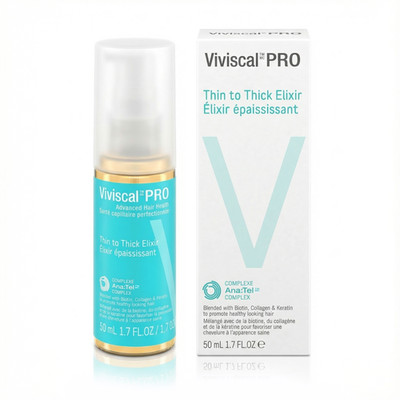 Viviscal Professional Thin to Thick Elixir Hair Serum Biotin Keratin 1.7oz NEW