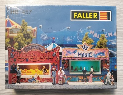 Faller 457 Kirmes-Buden 2 Stück NEU OVP