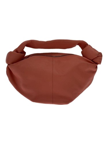 BOTTEGA VENETA Handbag Handle Stained Double Knot Leather PNK Plain ?NULL Used