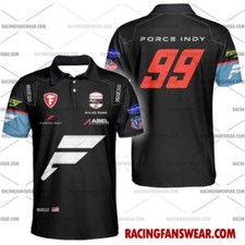 Myles Rowe IndyCar Racing 2025 Polo Shirts