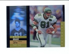 1995 Upper Deck SP KYLE BRADY New York Jets Holoview Insert Rookie Card. rookie card picture