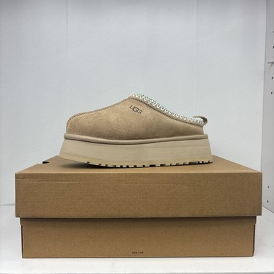 UGG SAND TAZZ PLATFORM SHOES FOR WOMEN - SIZE US 5 - SAND 