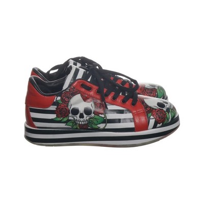 Camuzares, Sneaker, Größe: 36, Rot/Weiß/Schwarz/Mehrfarbig, Damen #G0v