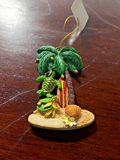 beach-theme christmas holiday ornaments