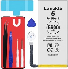 Compatible with Pixel 5 Battery 5600mAh New Upgrade Super Capacity Battery