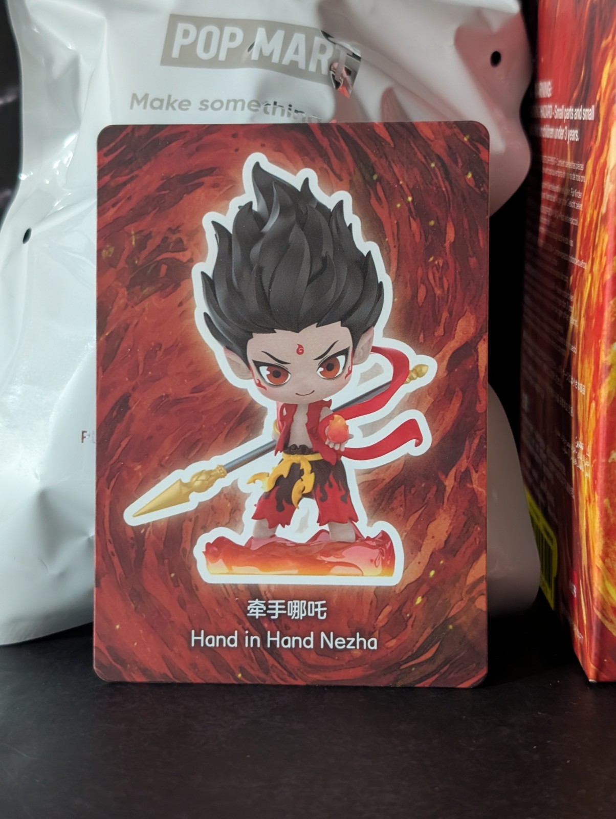 Pop Mart NeZha 2 Born Bonds Series Figures, Hand In Hand Nezha