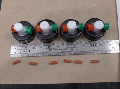 Set of 4 || VICI Mininert 24-400 Vial Valves for Vials #614163 (assembly req'd)