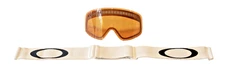 Oakley OEM Replacement Goggle Lense & White/Black O Strap Youth Size