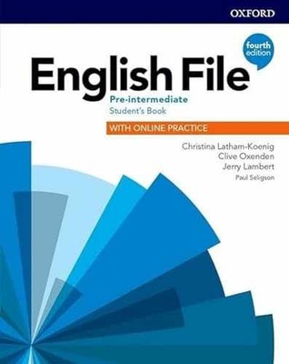 English file 4th edition pre-intermediate; - Paperback, by Lambert Jerry - New d