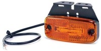 Hella Seitenblinker Licht Blinker Lampe Seitlich Halterung LED 24V (