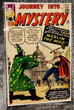 Journey Into Mystery #96 (1963) Thor vs Merlin! – Early Silver Age – FR