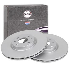 2x A.B.S. BREMSSCHEIBEN 284mm VORNE passend für ALFA ROMEO 145 146 155 FIAT
