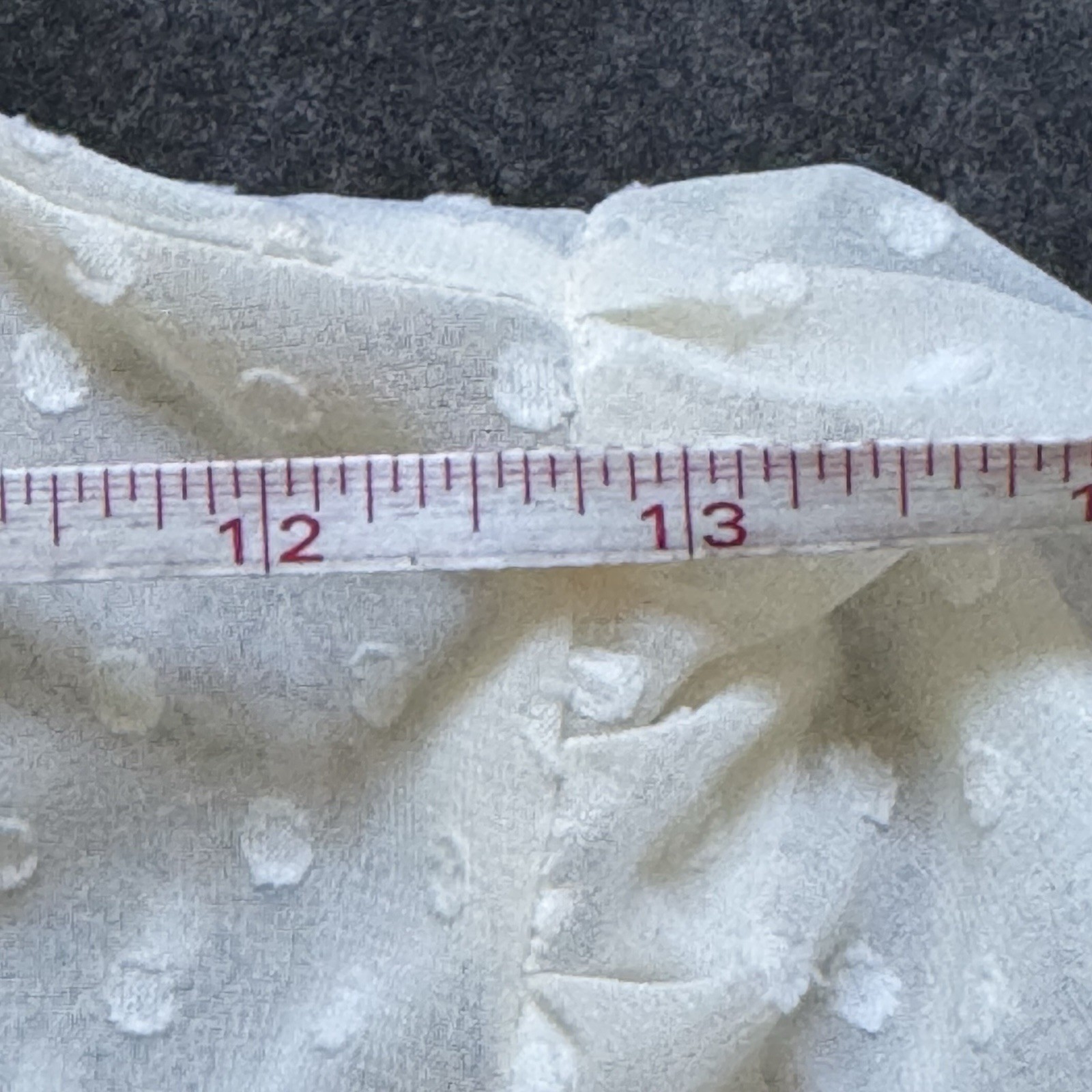 ROMWE Top Women S Ivory Short Puff Sleeve Cover Up Swimwear/Pool Sheer Crop NEW