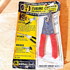 Vintage Kastar 545A 3 In 1 Tubing Cutter Reamer & Wrench 3 Wheel Cutter 3/16 5/8