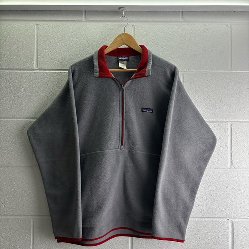 Vintage Patagonia Synchilla half-zip marsupial fleece pullover - Image 1