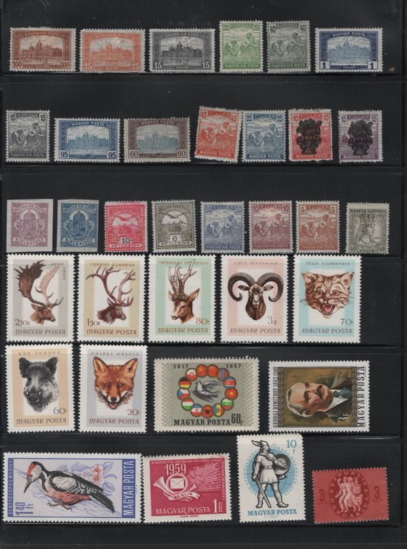 Centsational Hungary Amazing Unused/Mint Group