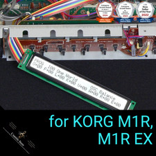 for KORG M1R / M1R EX High Brightness LED Backlight LCD Display White 14 PIN JP