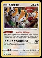 Regigigas 130/189 Holo Rare Astral Radiance Pokemon Holo Lightly Played