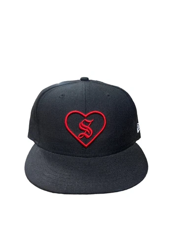 Chapeau ajusté Supreme S logo coeur taille 7 1/2