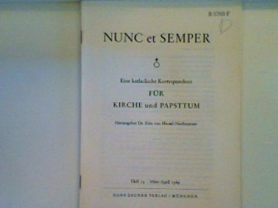 Bodelschwingh und die Universitätstheologie - Heft 15 - Nunc et Semper - Eine ka