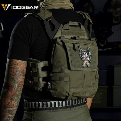 IDOGEAR Pack Zip-on Panel Plate Carrier Back Bag for CPC AVS JPC2