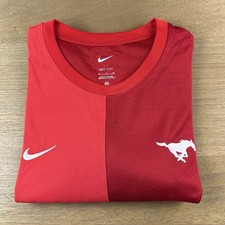 Nike x SMU Mustangs Mens XL Team Issue/Player Worn On Field Crewneck Pullover #4