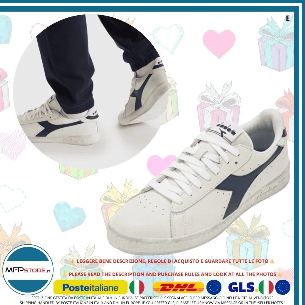 Scarpe sportive bianche da uomo con logo laterale New Balance 500 - 42½