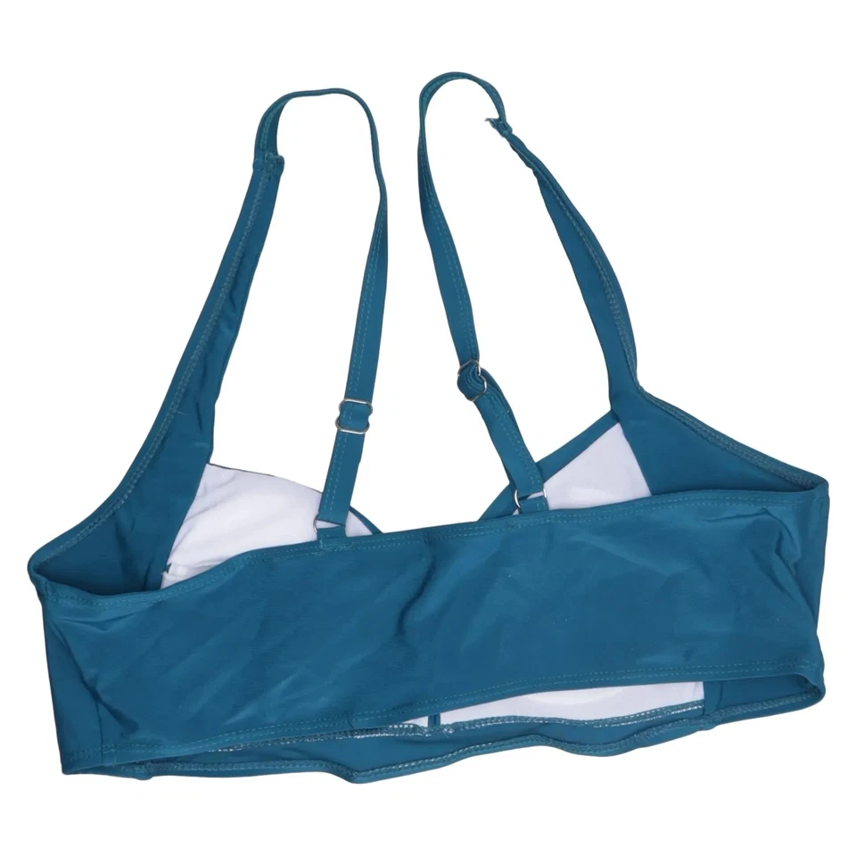 Haut de bikini, taille : 3XL, bleu, élasthanne/polyamide, autre, femme #xED - Photo 2/4