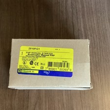 1- SQUARE D FHP MANUAL STARTER, 2510FG1 - NEW OLD STOCK