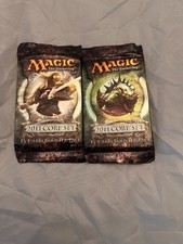 Magic the Gathering 2011 Core Set M11   Lot of 2 Sealed Booster Packs Vintage