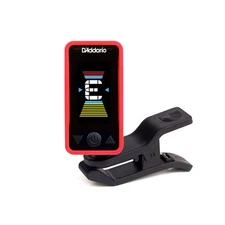 NEW D'Addario Eclipse PW‑CT‑17 Eclipse Chromatic Clip‑On Tuner - Red