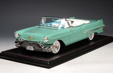 1957 Cadillac Series 62 Convertible Open Roof Thebes Green Metallic In 118 Scal 1957 Cadillac Series 62 Convertible Open Roof Thebes Green Metallic In 118 Scal