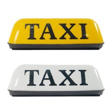 12V Taxi Cab Sign Roof Top Topper Car Magnetic Lamp LED Light Waterproof