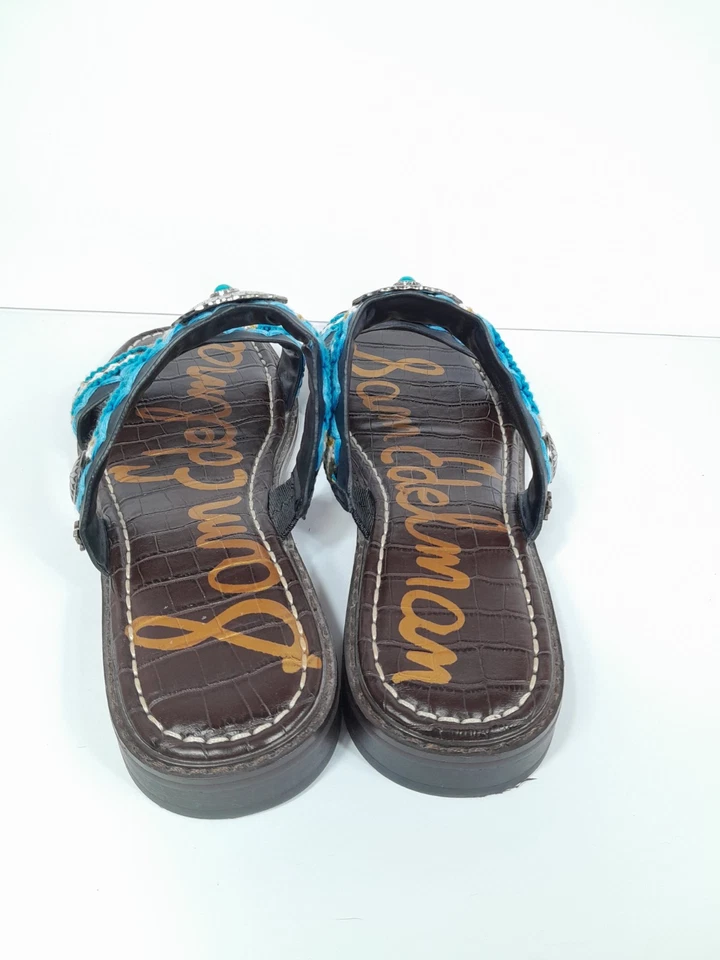 Sam Edelman Women's Hardyn  Slide Sandal 9 EUC Summer Spring Boho Western  - Image 3 of 4