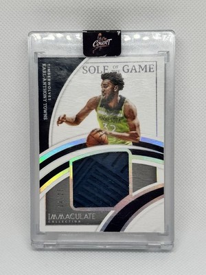 2021-22 Panini Immaculate Sole of the Game Karl-Anthony Towns 04/25