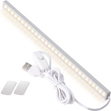Kitchen Lights Closet LED Light Bar Under Counter 1 Pack-NO AC Pluug