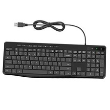Wired Keyboard,Quiet Keyboard,Multimedia Usb Computer Keyboard,Silent