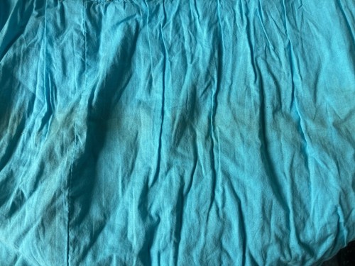 Skirt Woman’s Tiered Beaded Shells Turquoise Sz 10 Cotton Grace Elements See Pic - Picture 11 of 16