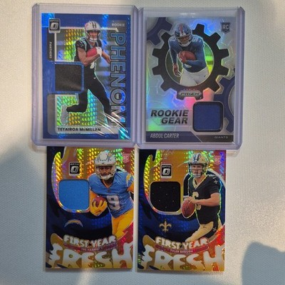 2025 Rookie Patch Lot Tyler Shough Tet McMillan Abdul Carter Tre Harris