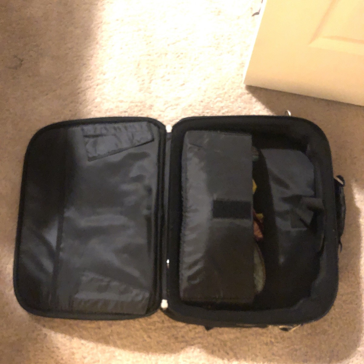 Dell 13" Laptop/Notebook Computer Carrying Case Bag Shoulder Strap Black View 2