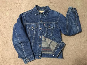 levi's blanket lined trucker jacket