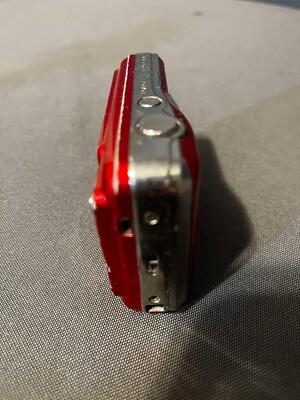 FUJIFILM FINEPIX AV100 Digital Camera Red For Parts Only Not