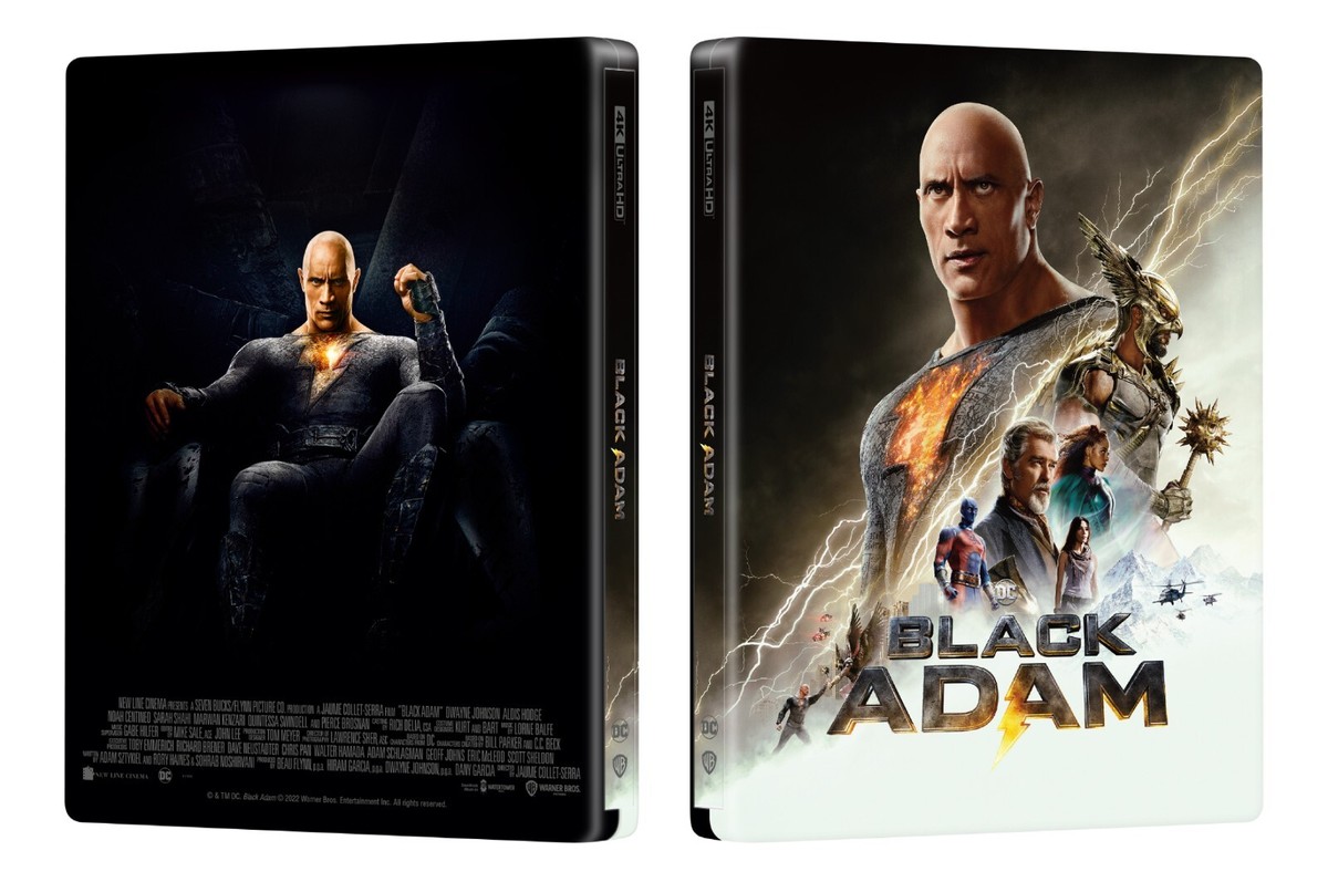 ブラックアダム 4KUHD+BD スチールブック Double Lenticular FullSlip