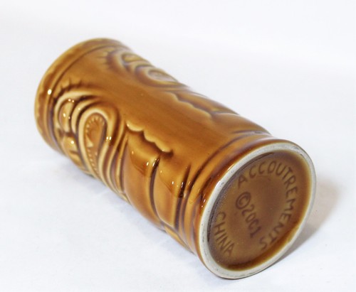 Tiki Mug Brown Cocktail Cup Accoutrements Ceramic - Picture 4 of 4