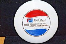 WHAM-O FRISBEE RARE BURRY MOLD 1975 ROSE BOWL DISC WORLD CHAMPIONSHIP PEPSI