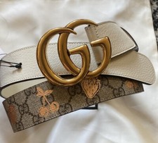 Gucci GG 40 Strawberry and Cherry Belt size 95