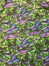 Vintage Bibl  Men  s Button Down Stained Glass Pattern Shirt 80s/90s  Viscose  L